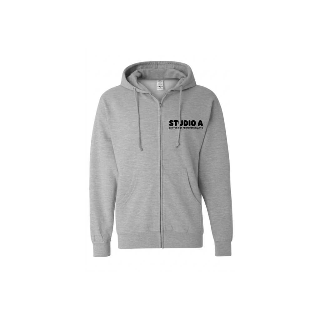 Unisex Full Zip - GREY