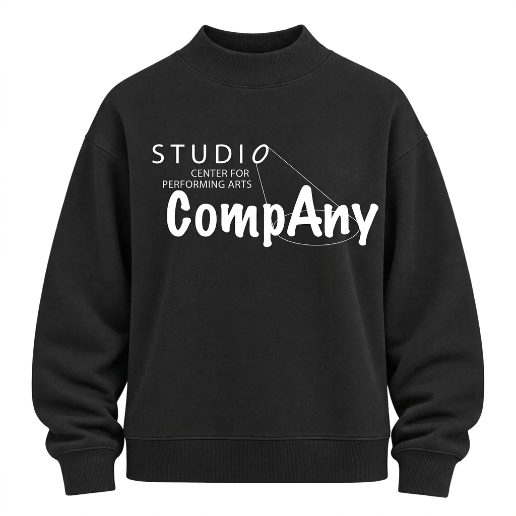 Women's Fleece Mock Neck - BLACK