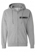 Unisex Full Zip - GREY