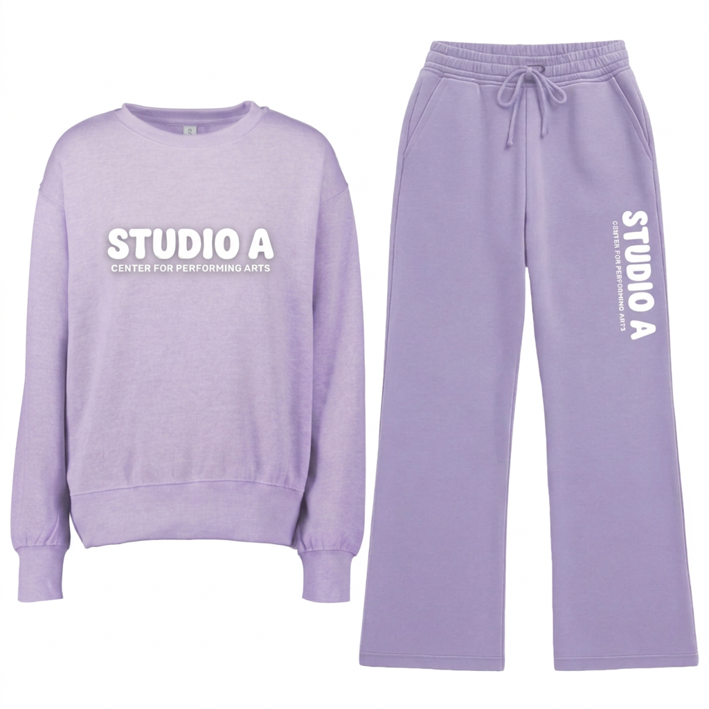 Women's Boxy Crew - LILAC