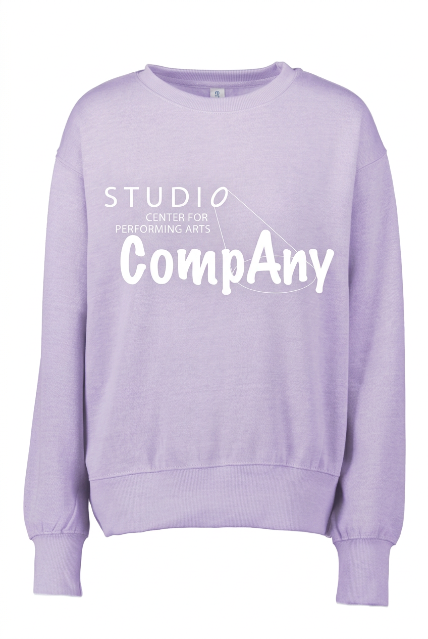 Women's Boxy Crew - LILAC