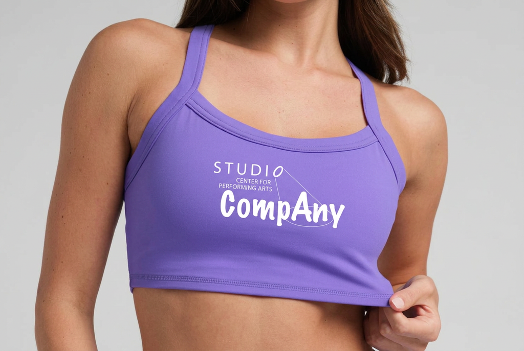 Women's Comfrt  Long Line Bra - PURPLE